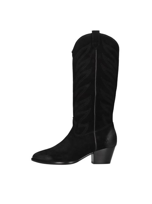 Stivali texani in camoscio ASH | HEAVEN BABY SOFTNERO